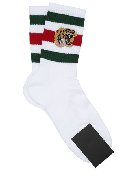 white and black gucci socks|gucci socks tiger black.